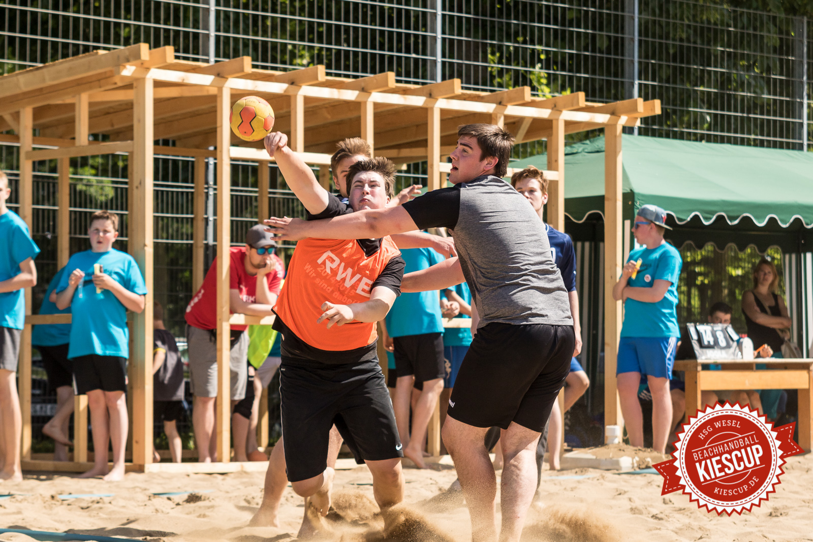 Beachhandball Jugend-Turnier Wesel Kiescup 2015 / Sonntag