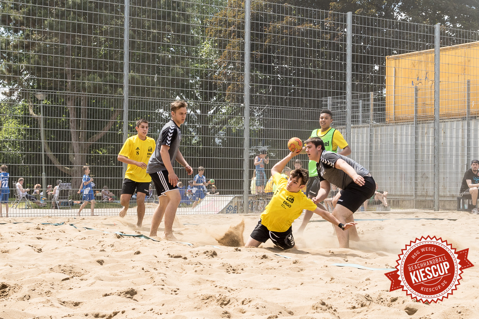 Beachhandball Jugend-Turnier Wesel Kiescup 2015 / Sonntag