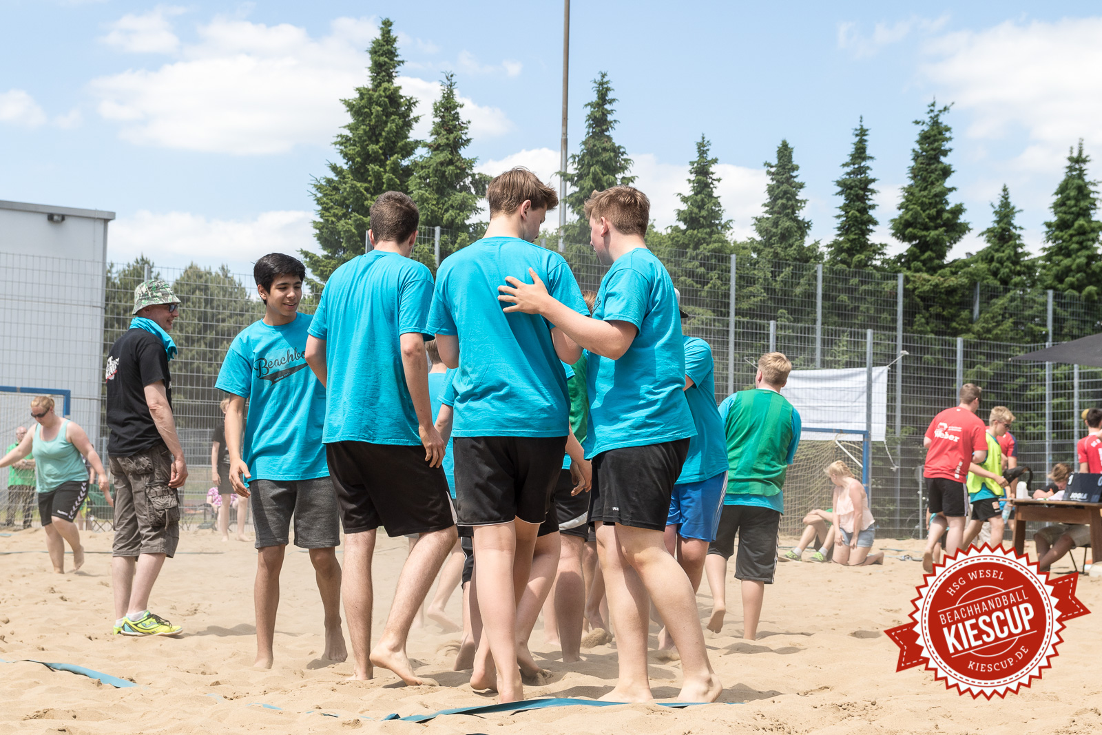 Beachhandball Jugend-Turnier Wesel Kiescup 2015 / Sonntag