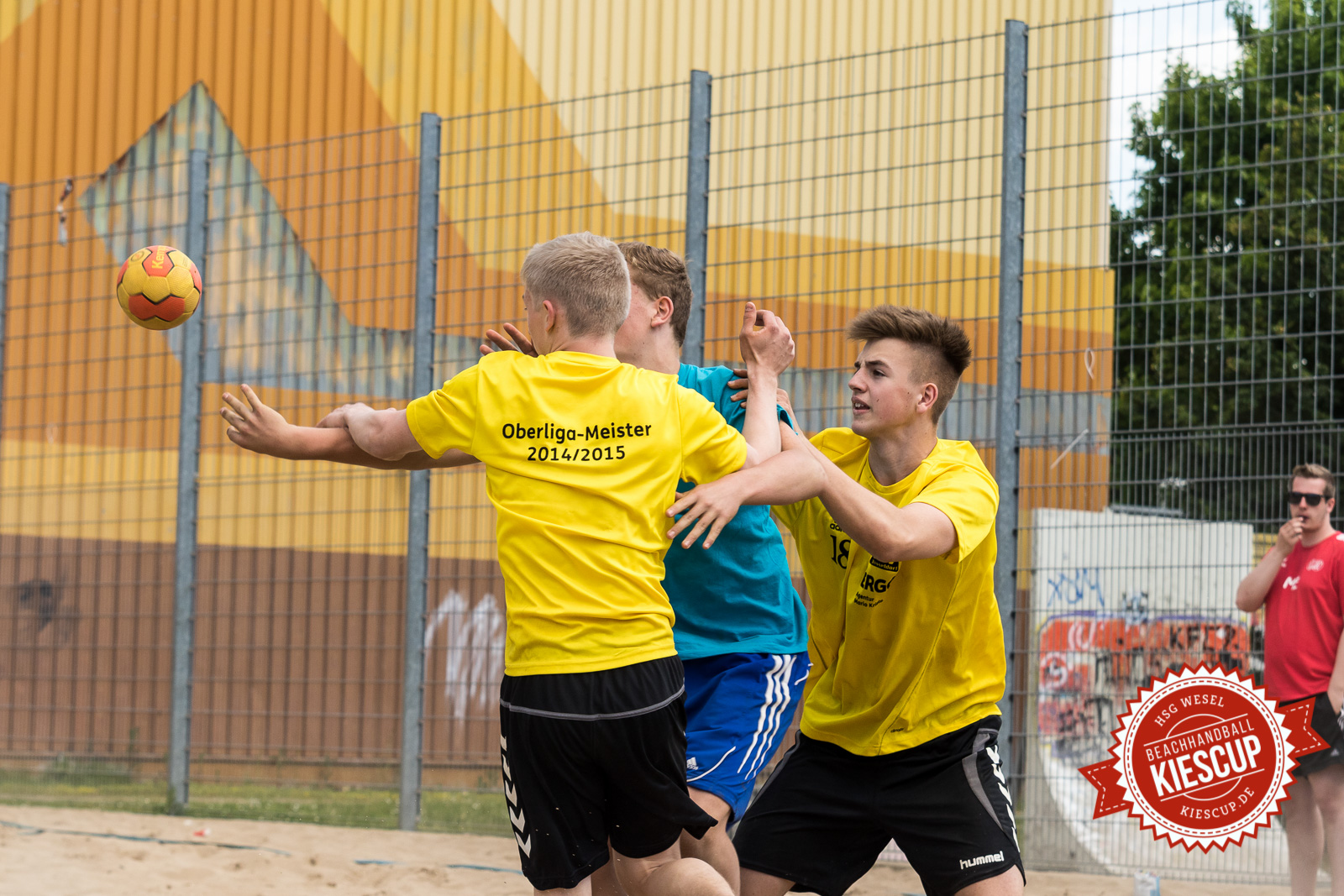 Beachhandball Jugend-Turnier Wesel Kiescup 2015 / Sonntag
