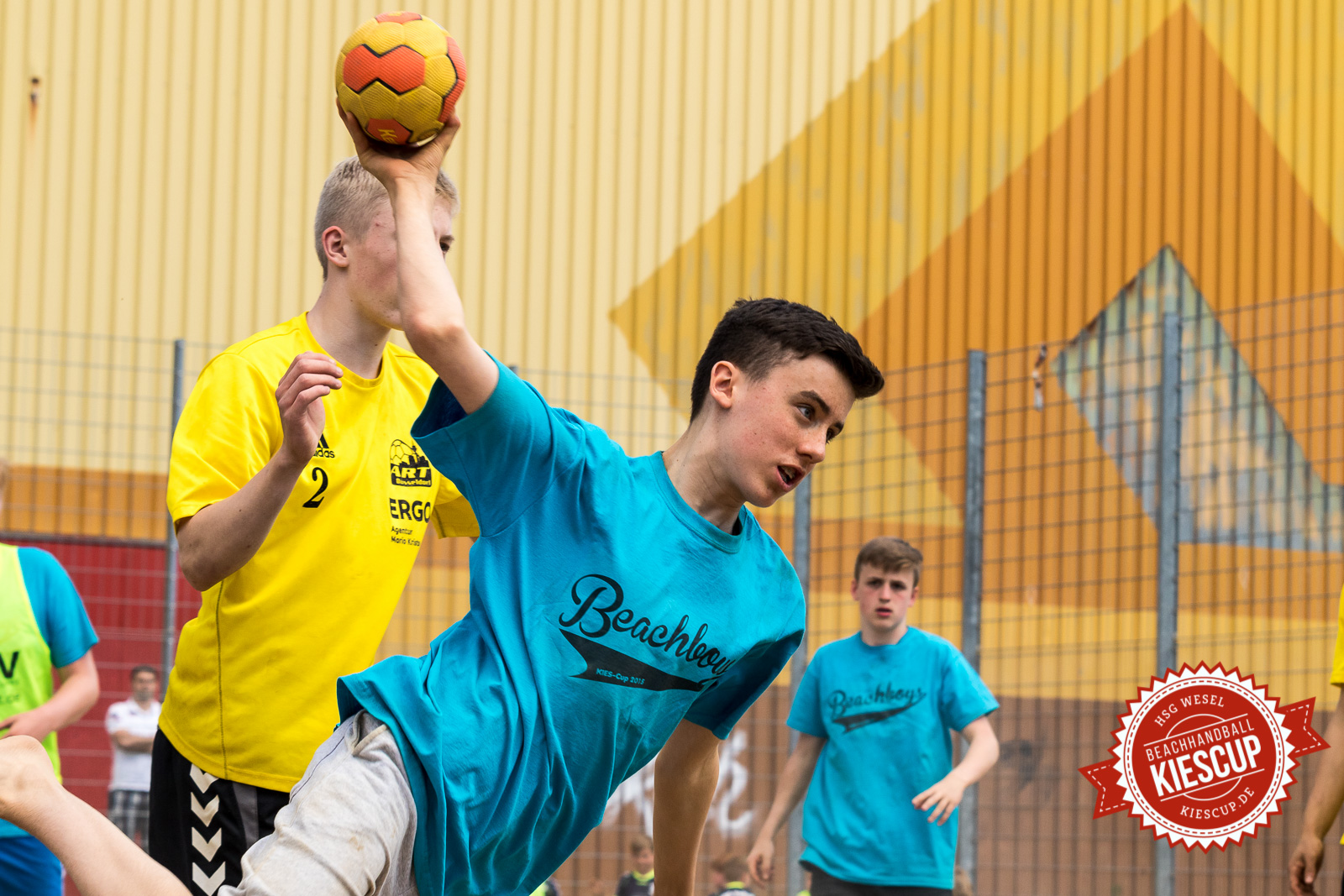 Beachhandball Jugend-Turnier Wesel Kiescup 2015 / Sonntag