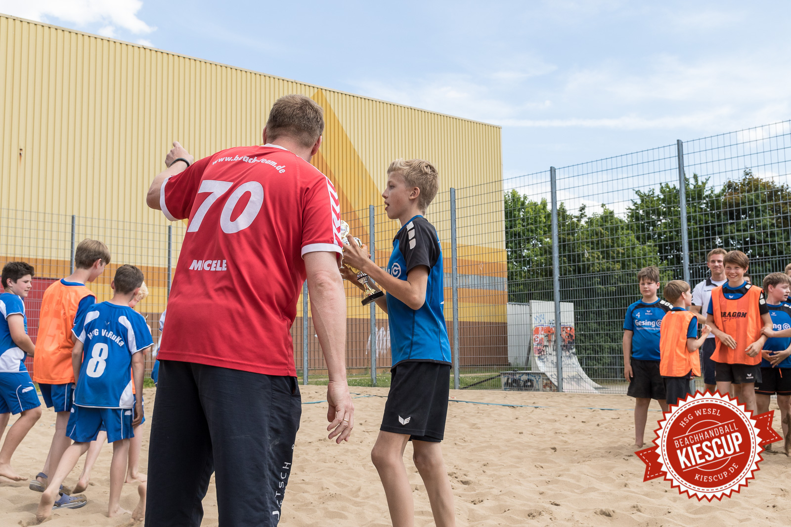 Beachhandball Jugend-Turnier Wesel Kiescup 2015 / Sonntag