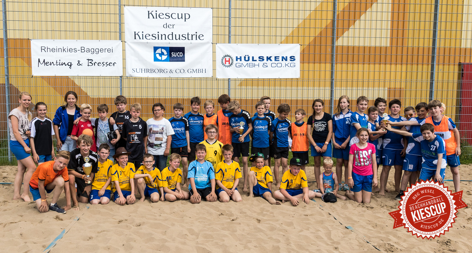 Beachhandball Jugend-Turnier Wesel Kiescup 2015 / Sonntag