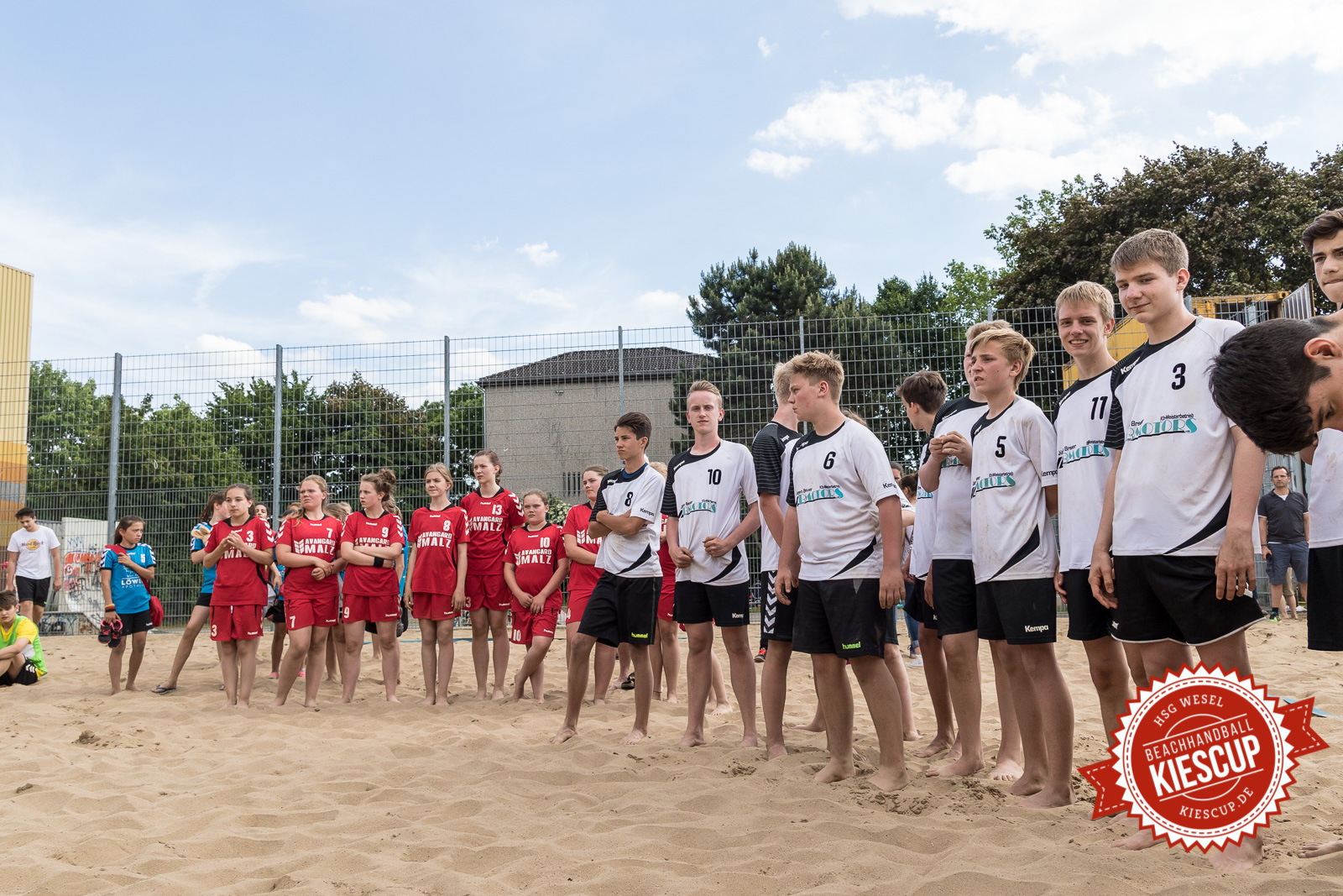 Beachhandball Jugend-Turnier Wesel Kiescup 2015 / Sonntag