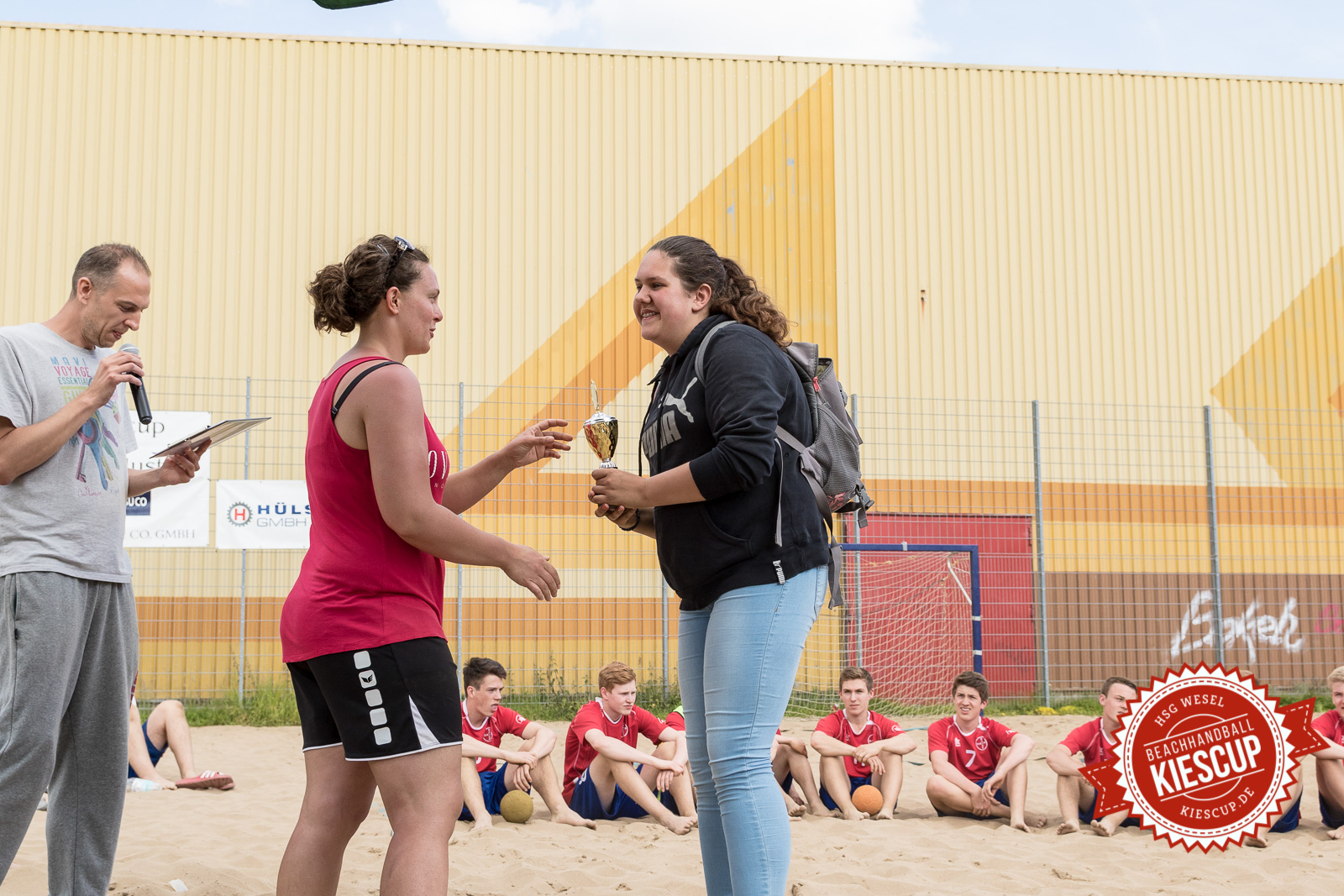 Beachhandball Jugend-Turnier Wesel Kiescup 2015 / Sonntag