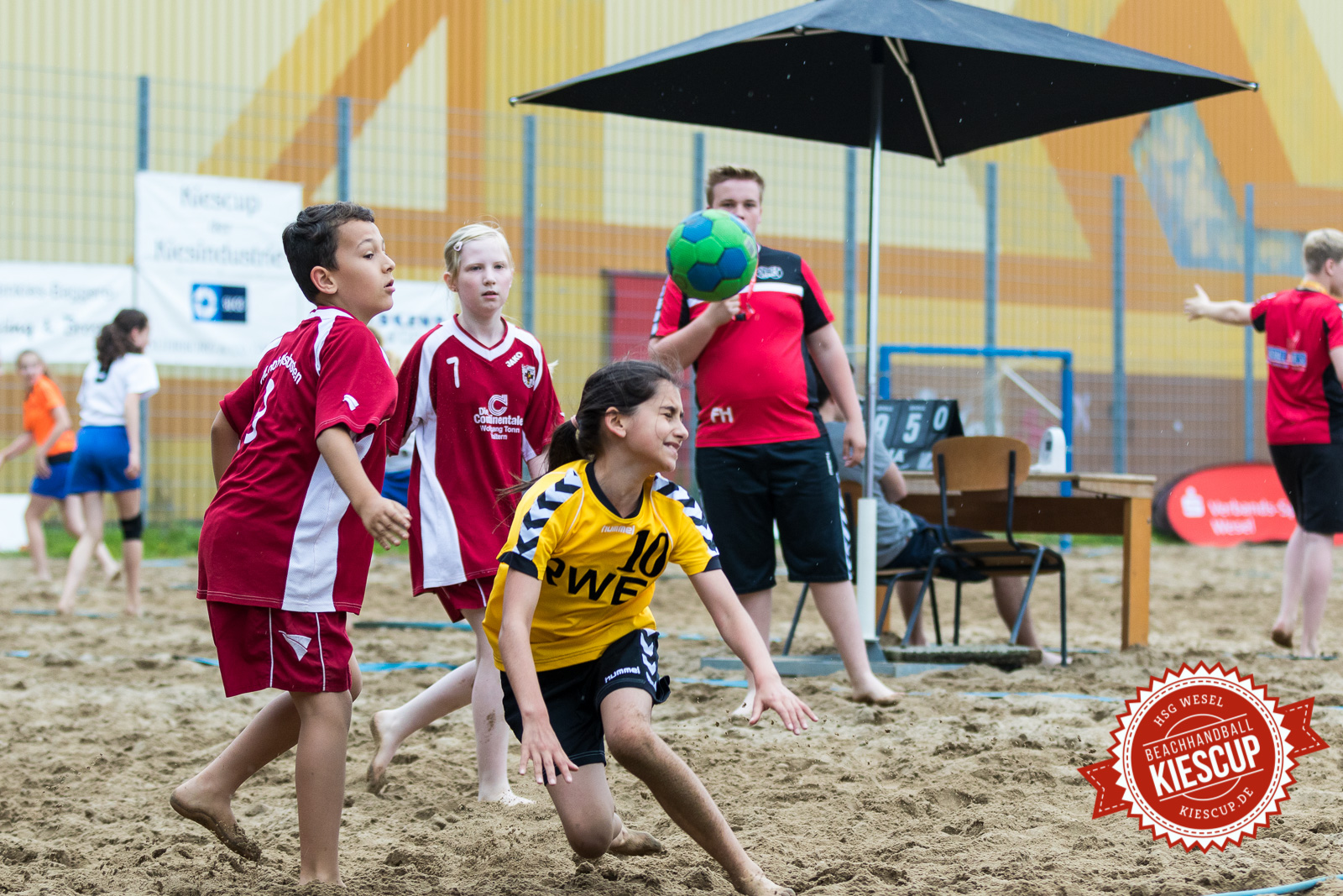 Jugend-Beachhandball - 10. Kiescup 2016 Samstag