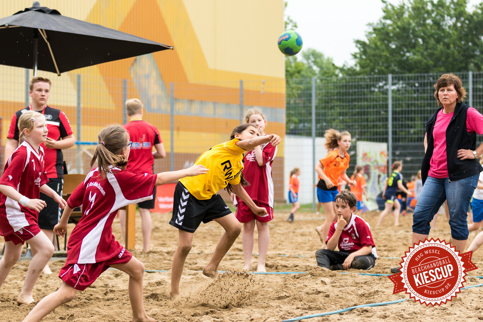 Jugend-Beachhandball - 10. Kiescup 2016 Samstag
