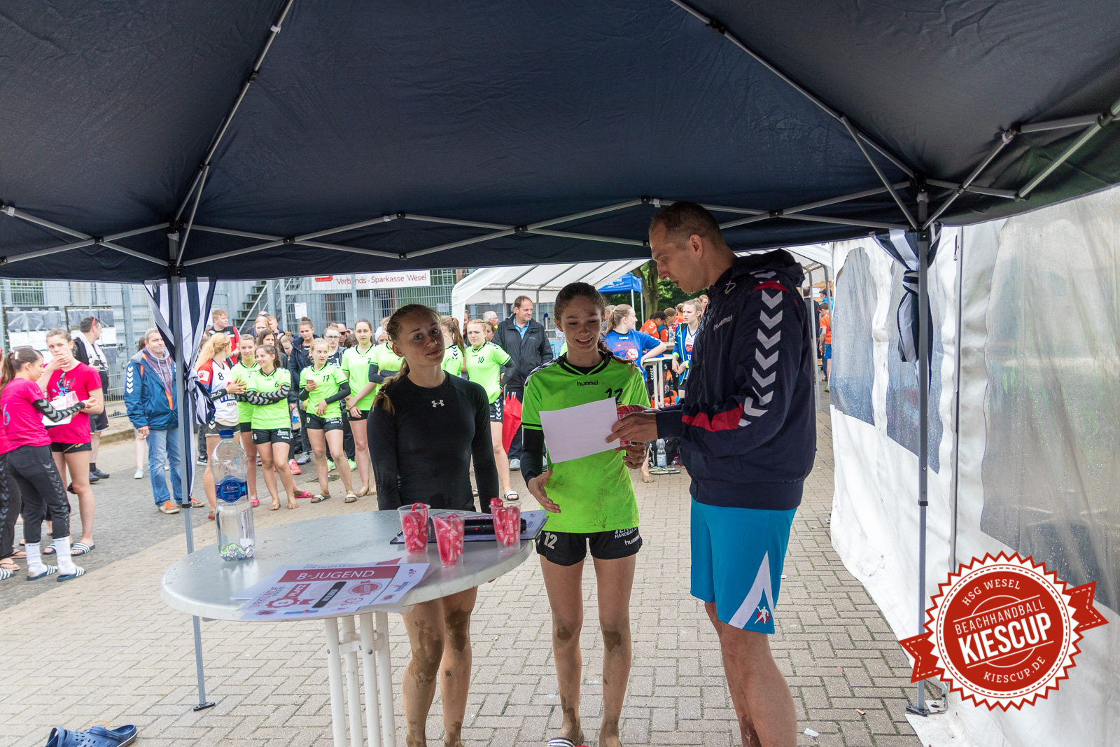 Jugend-Beachhandball - 10. Kiescup 2016 Samstag