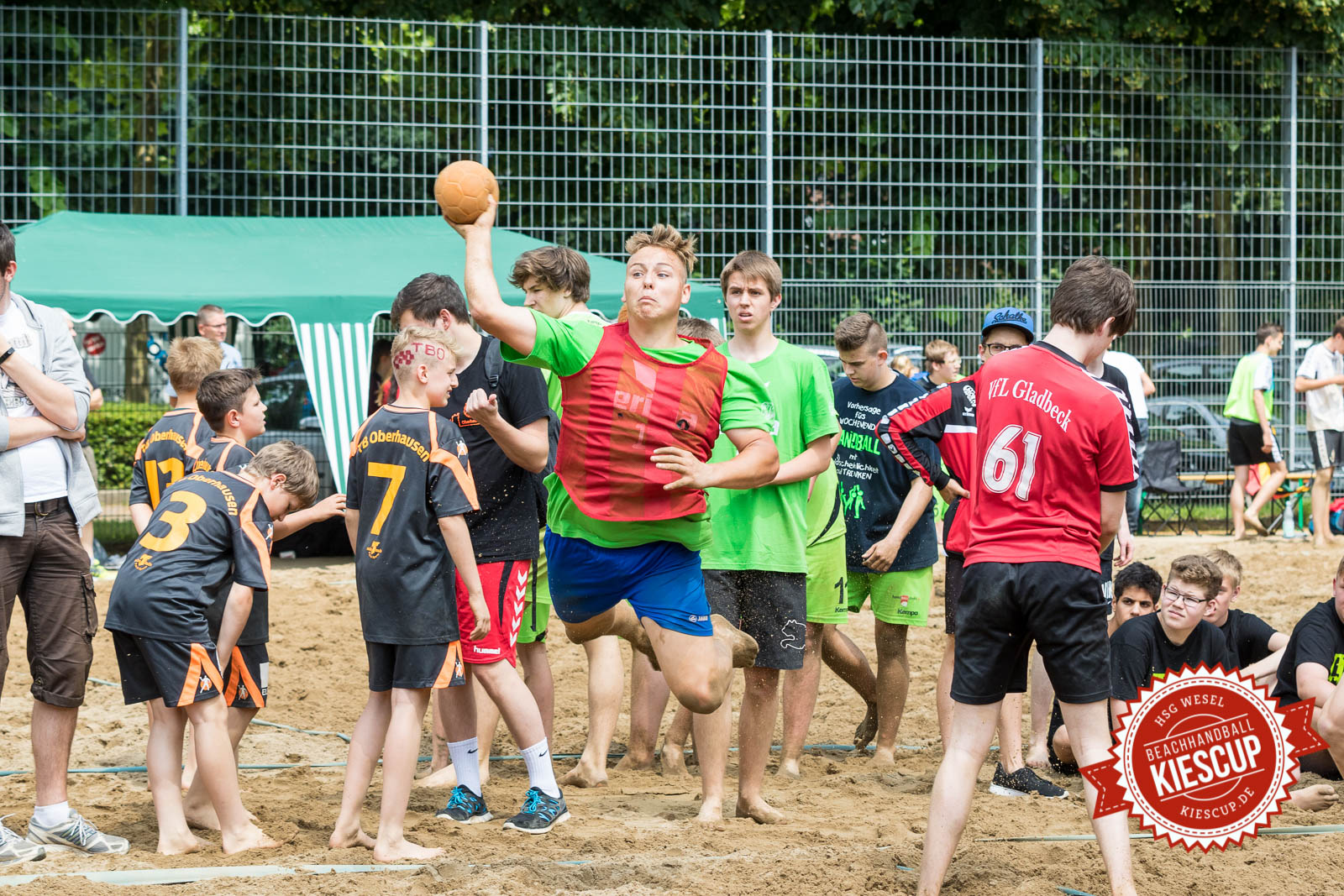 Jugend-Beachhandball - 10. Kiescup 2016 Sonntag