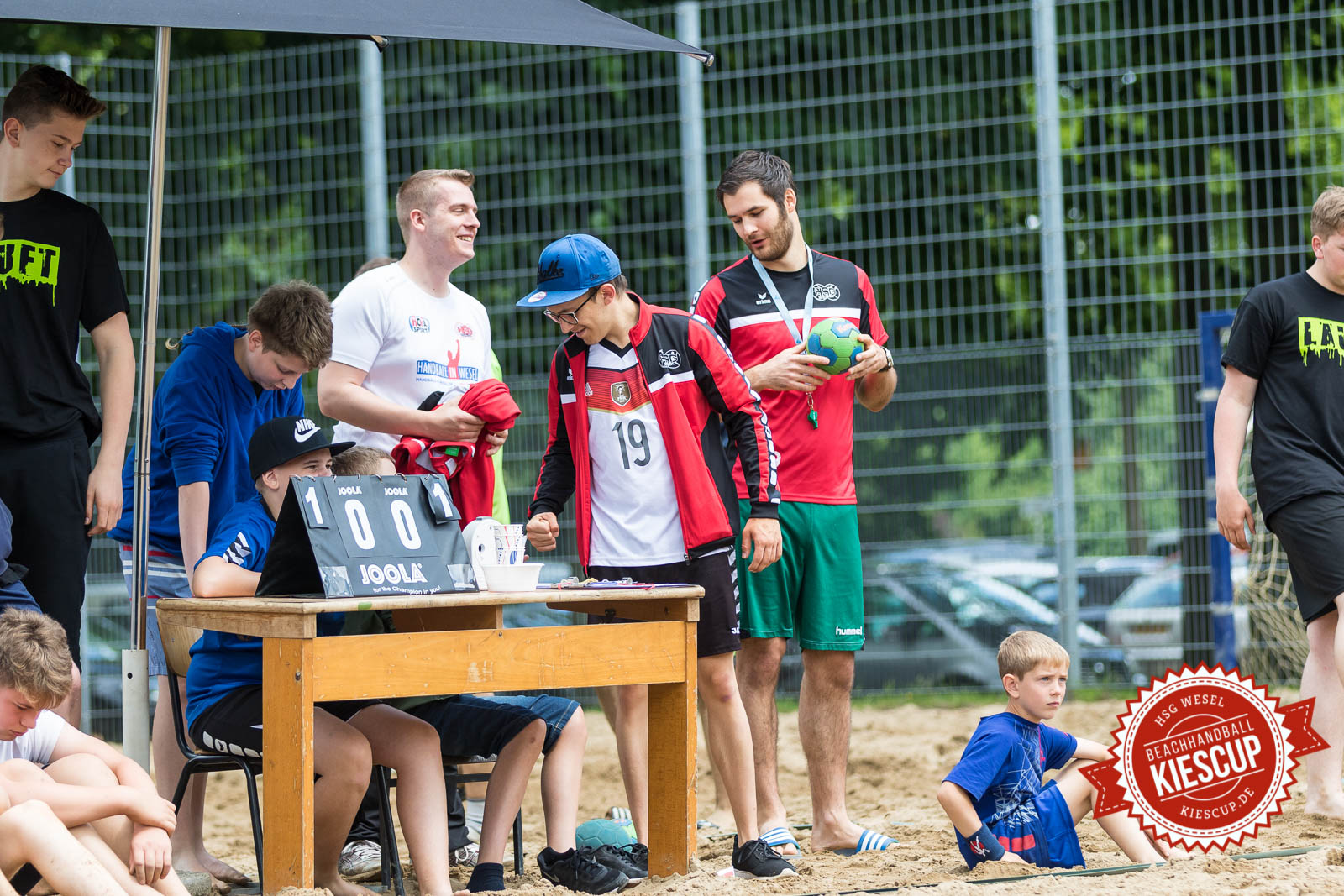 Jugend-Beachhandball - 10. Kiescup 2016 Sonntag