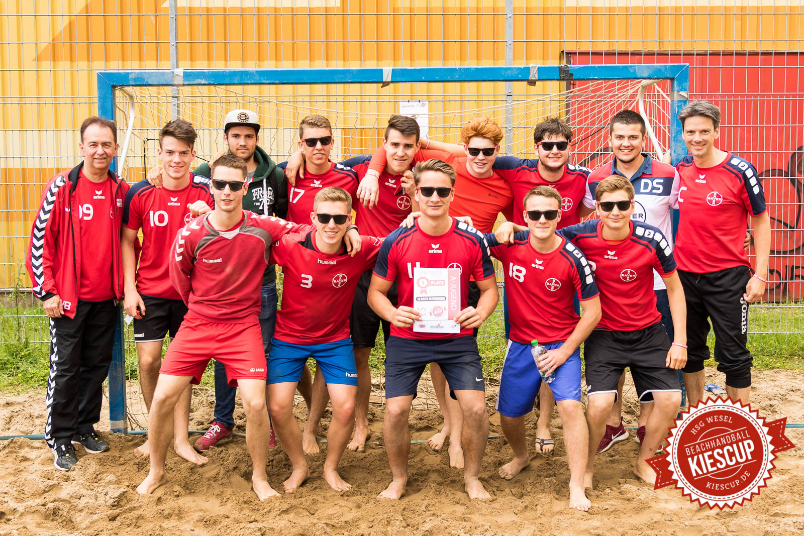 Jugend-Beachhandball - 10. Kiescup 2016 Sonntag