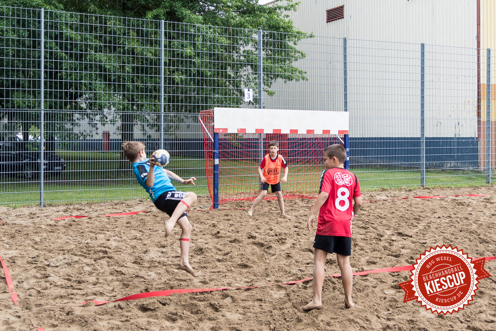 11. Kiescup - Beachhandball Wesel 2017 / Samstag