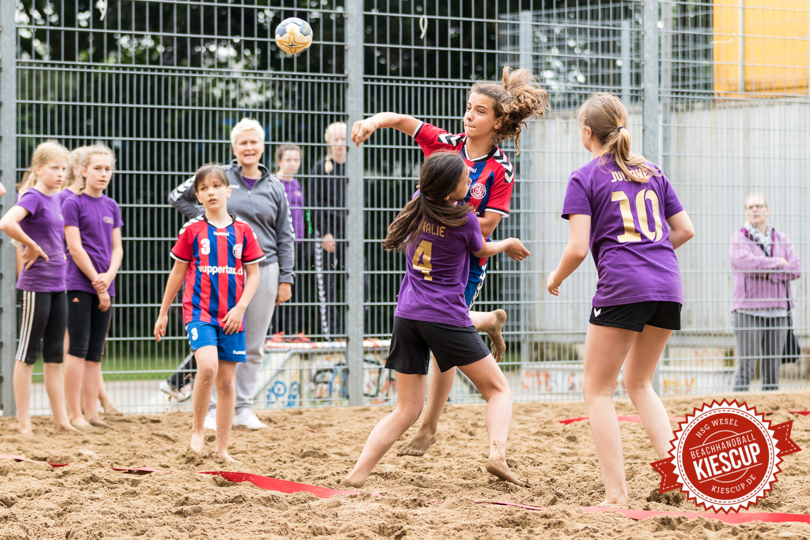11. Kiescup - Beachhandball Wesel 2017 / Samstag