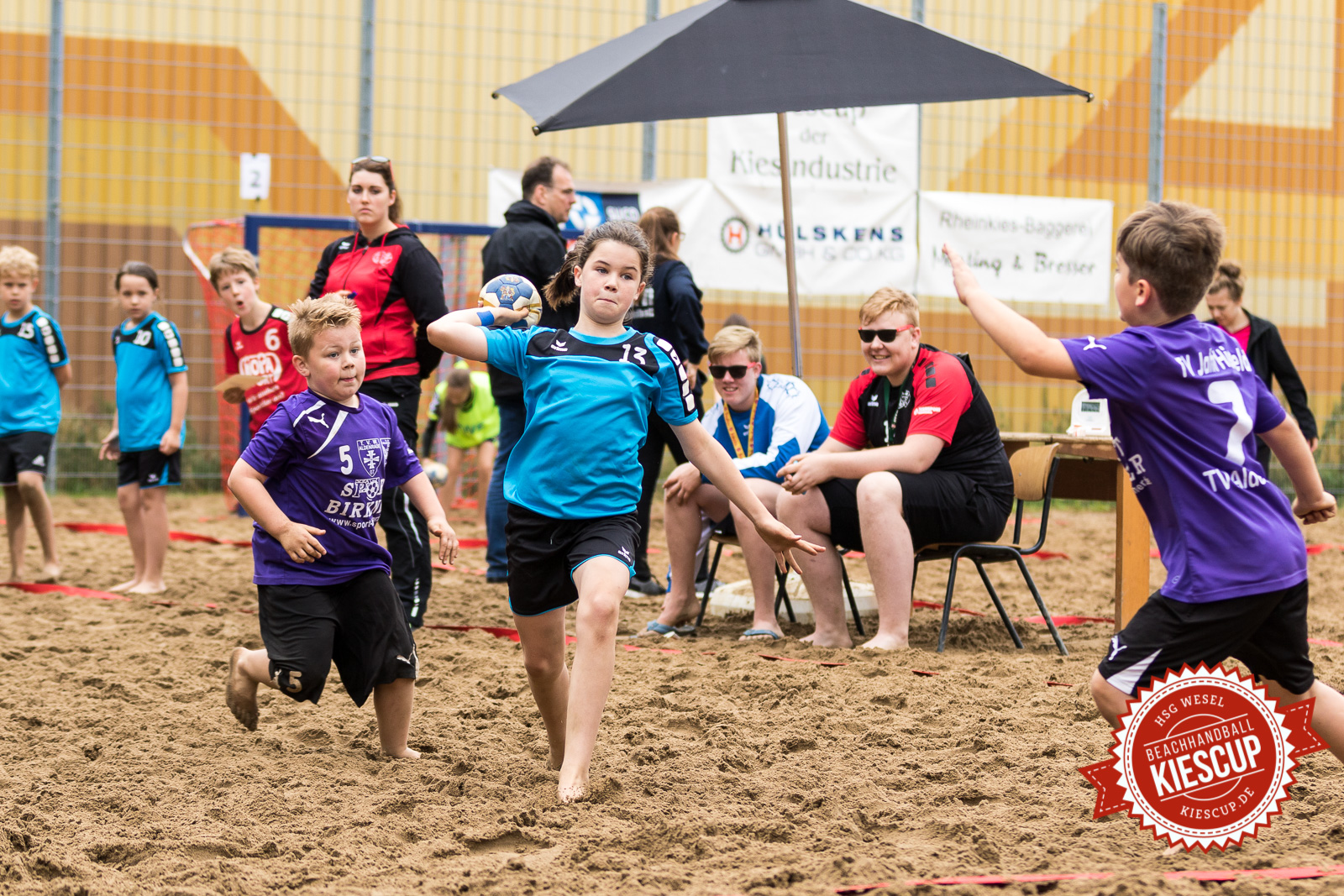 11. Kiescup - Beachhandball Wesel 2017 / Samstag