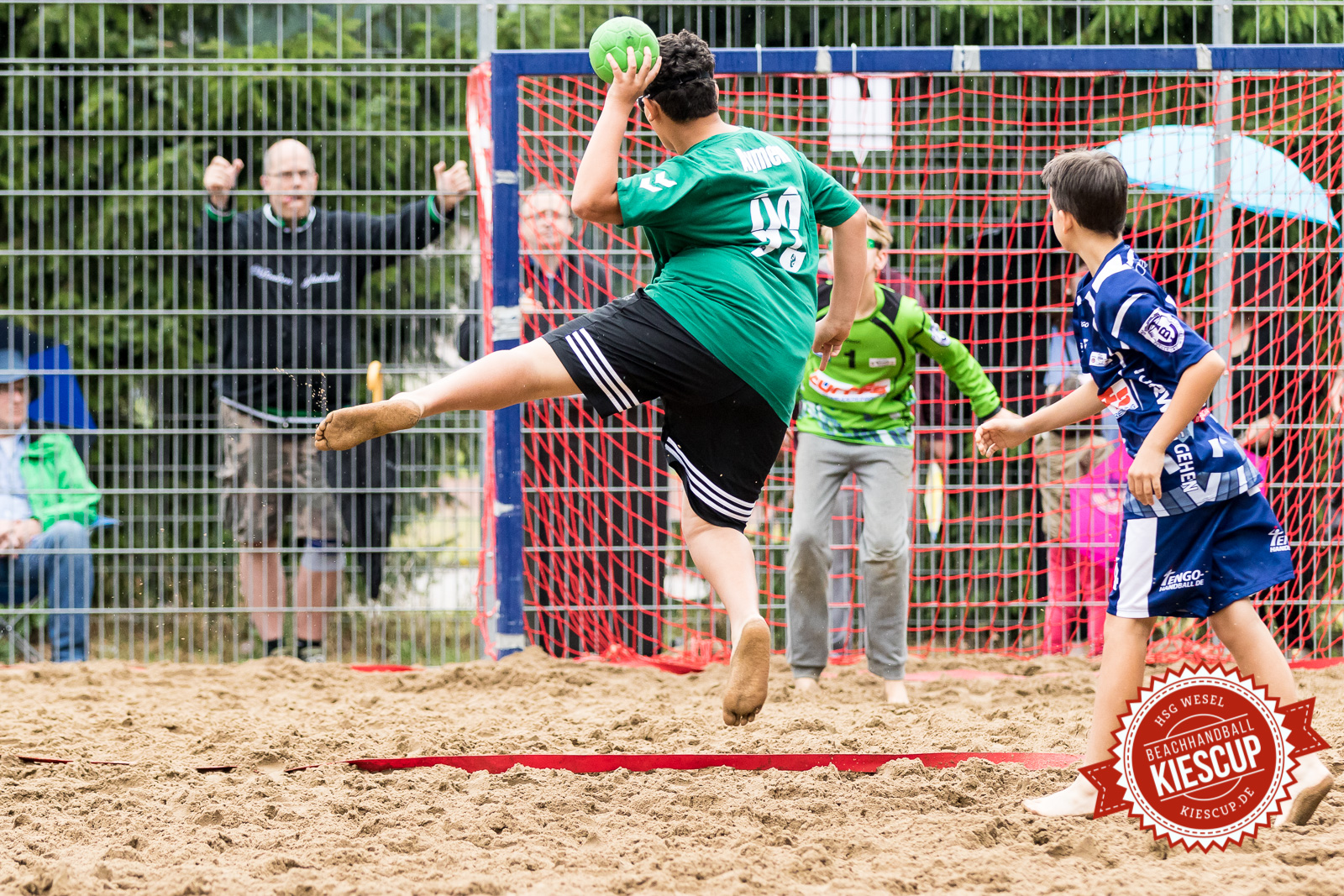 11. Kiescup - Beachhandball Wesel 2017 / Samstag