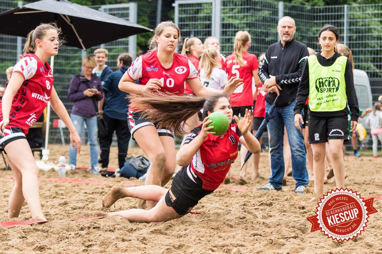 11. Kiescup - Beachhandball Wesel 2017 / Samstag