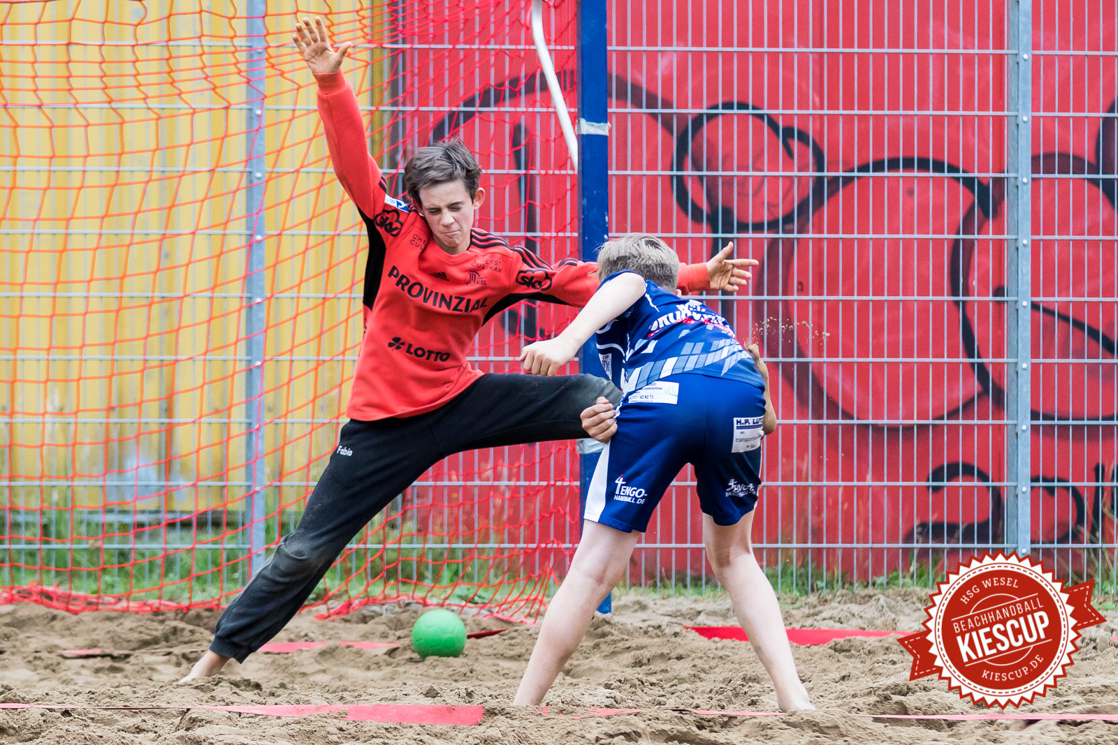 11. Kiescup - Beachhandball Wesel 2017 / Samstag