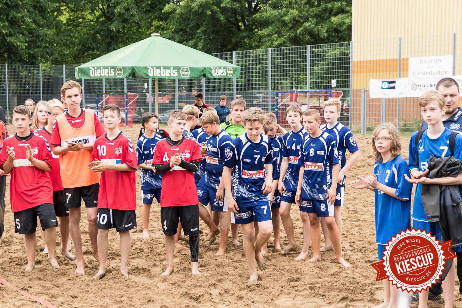11. Kiescup - Beachhandball Wesel 2017 / Samstag