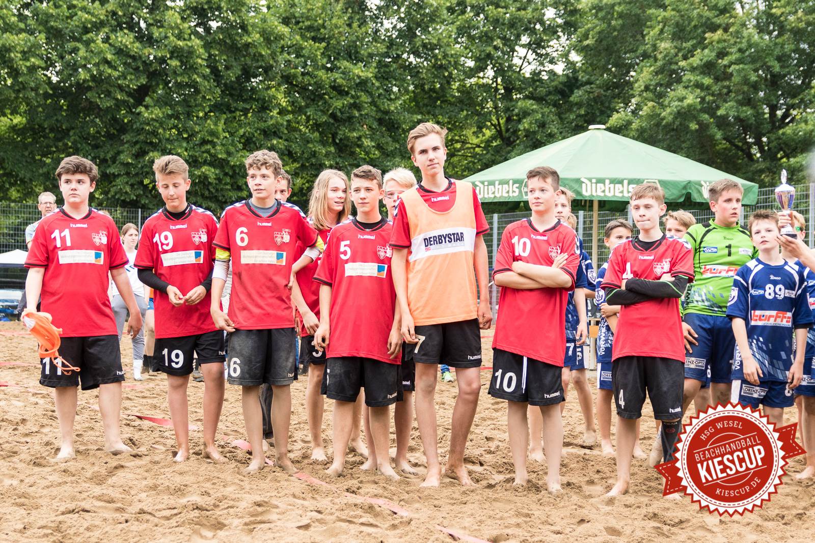 11. Kiescup - Beachhandball Wesel 2017 / Samstag
