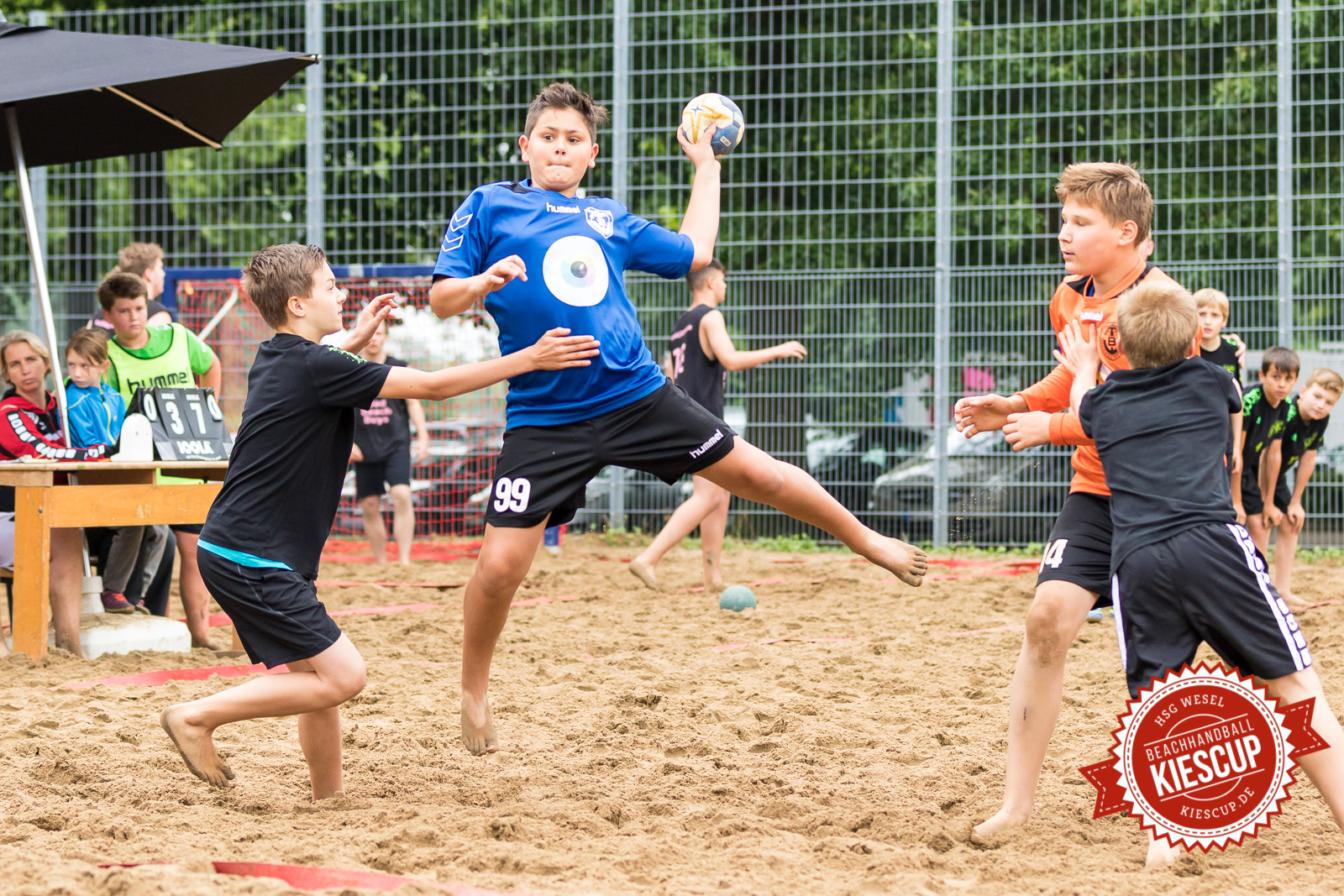 11. Kiescup - Beachhandball Wesel 2017 / Sonntag