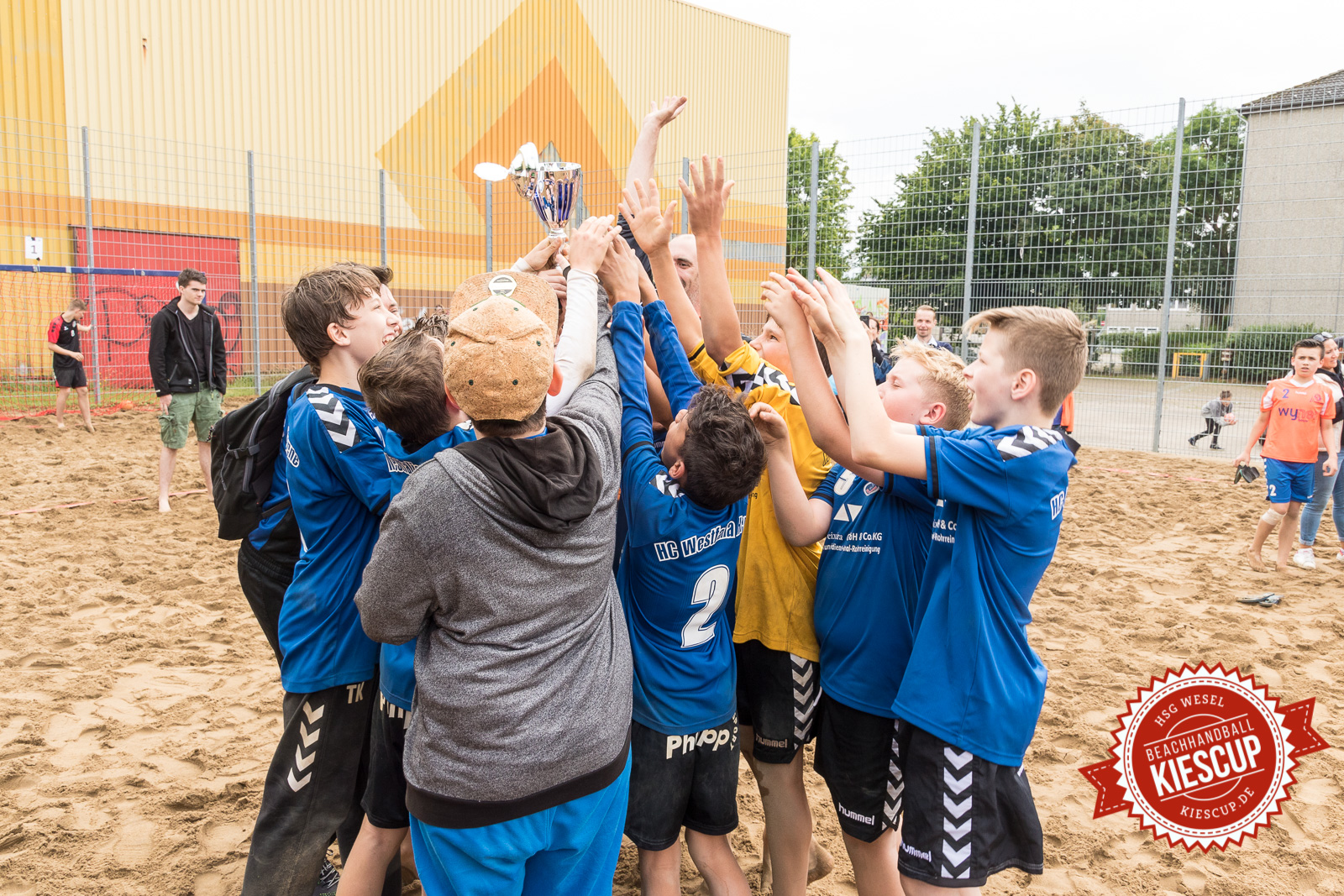 11. Kiescup - Beachhandball Wesel 2017 / Sonntag