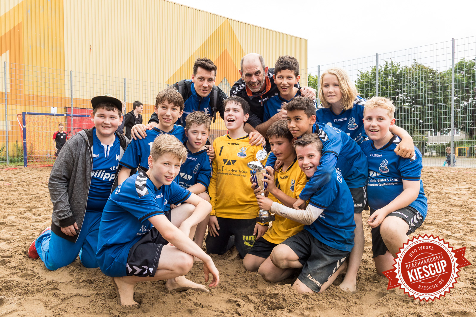 11. Kiescup - Beachhandball Wesel 2017 / Sonntag