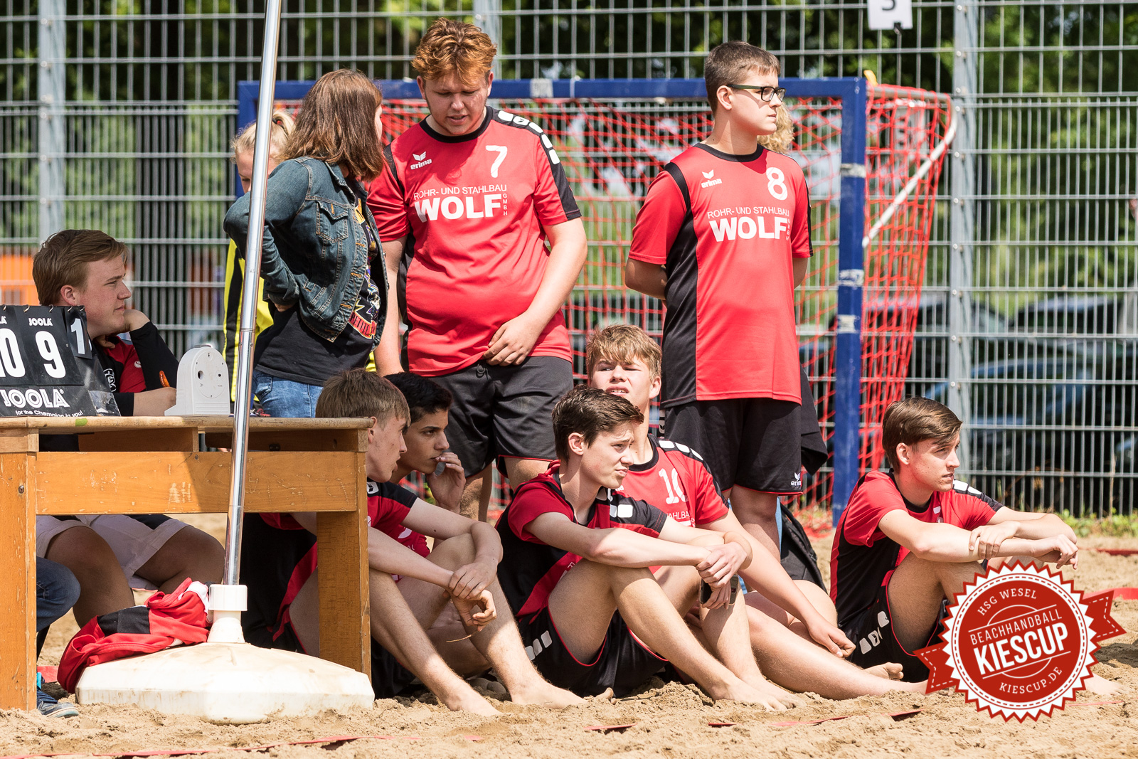 11. Kiescup - Beachhandball Wesel 2017 / Sonntag