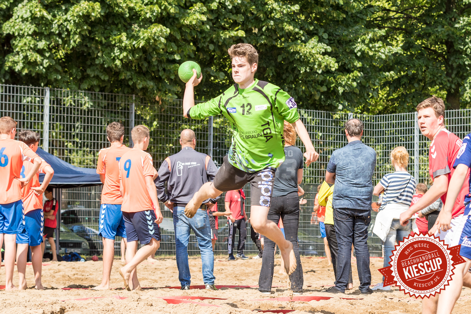 11. Kiescup - Beachhandball Wesel 2017 / Sonntag