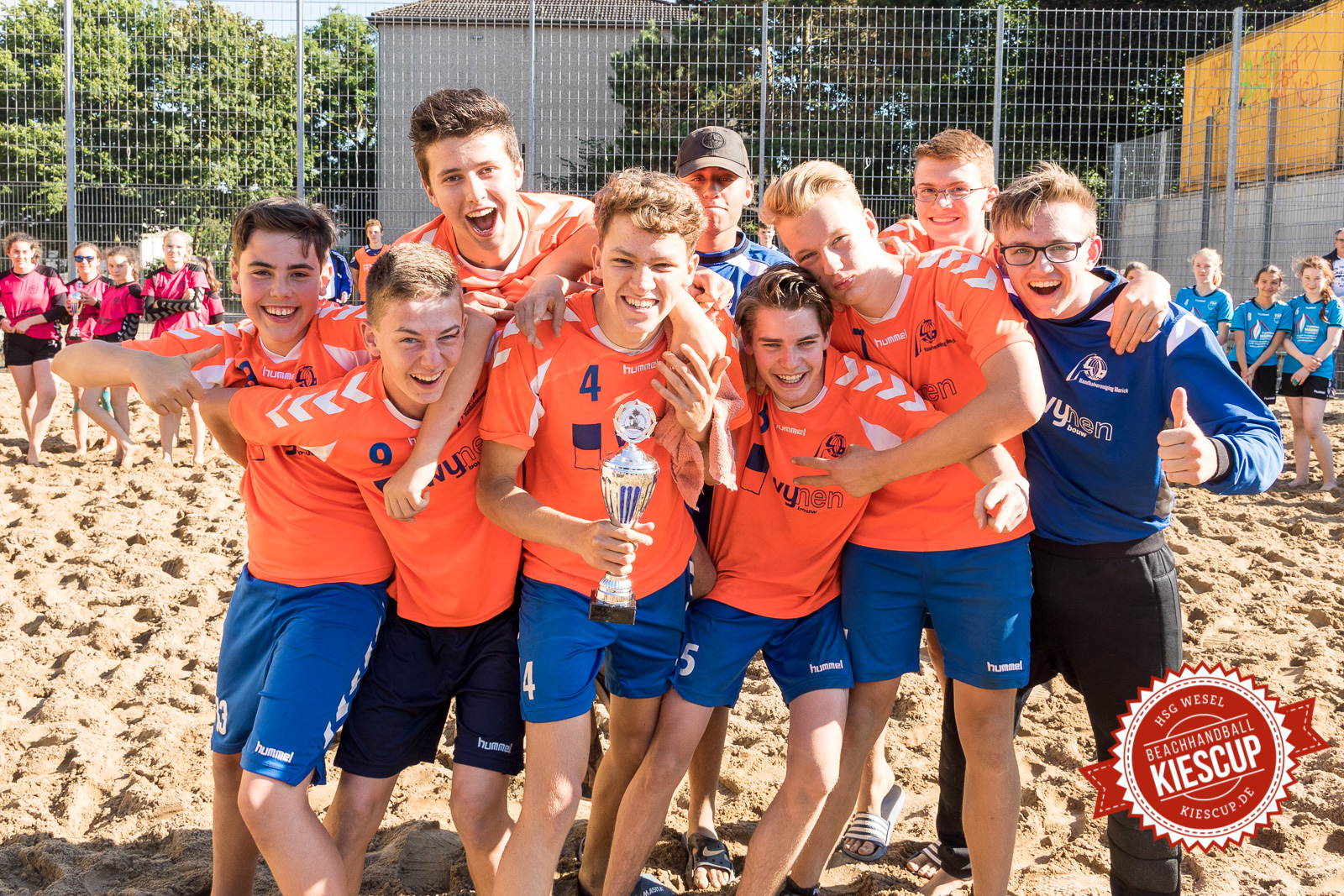 11. Kiescup - Beachhandball Wesel 2017 / Sonntag