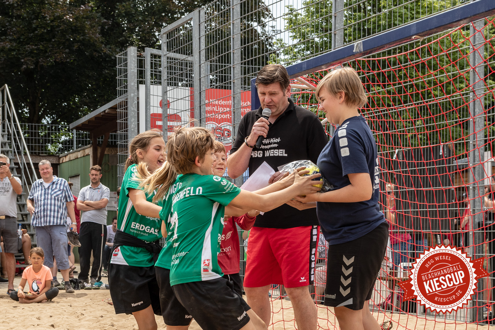 HSG Wesel - Beachhandball Samstag 12. Kiescup 2018