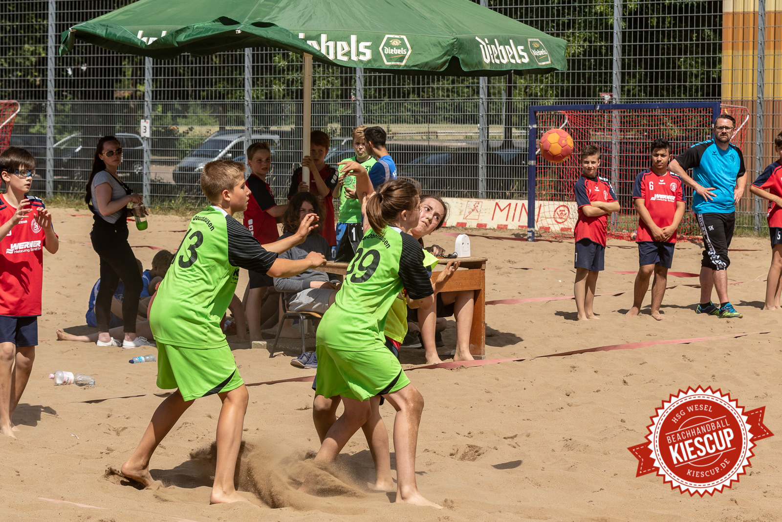 HSG Wesel - Beachhandball Samstag 12. Kiescup 2018
