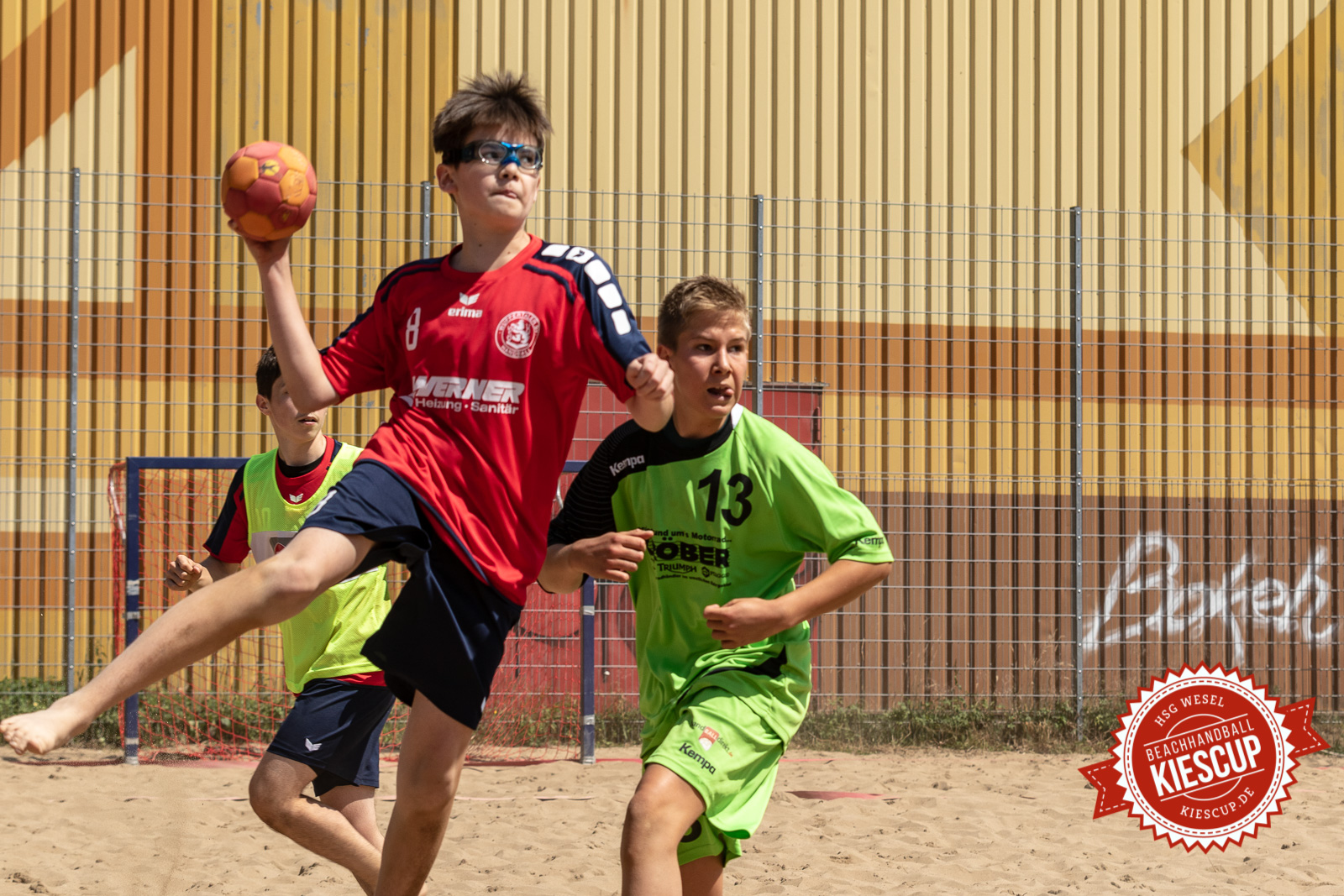HSG Wesel - Beachhandball Samstag 12. Kiescup 2018