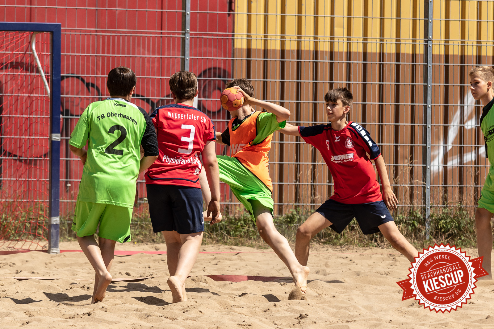 HSG Wesel - Beachhandball Samstag 12. Kiescup 2018