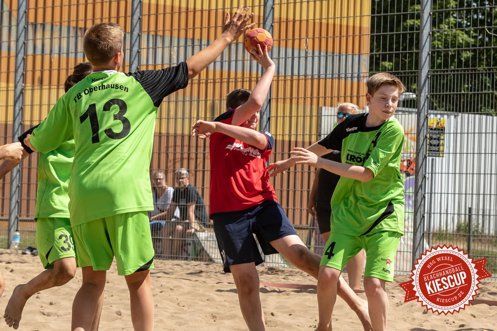 HSG Wesel - Beachhandball Samstag 12. Kiescup 2018