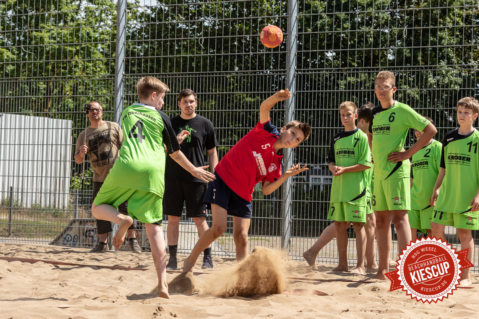 HSG Wesel - Beachhandball Samstag 12. Kiescup 2018