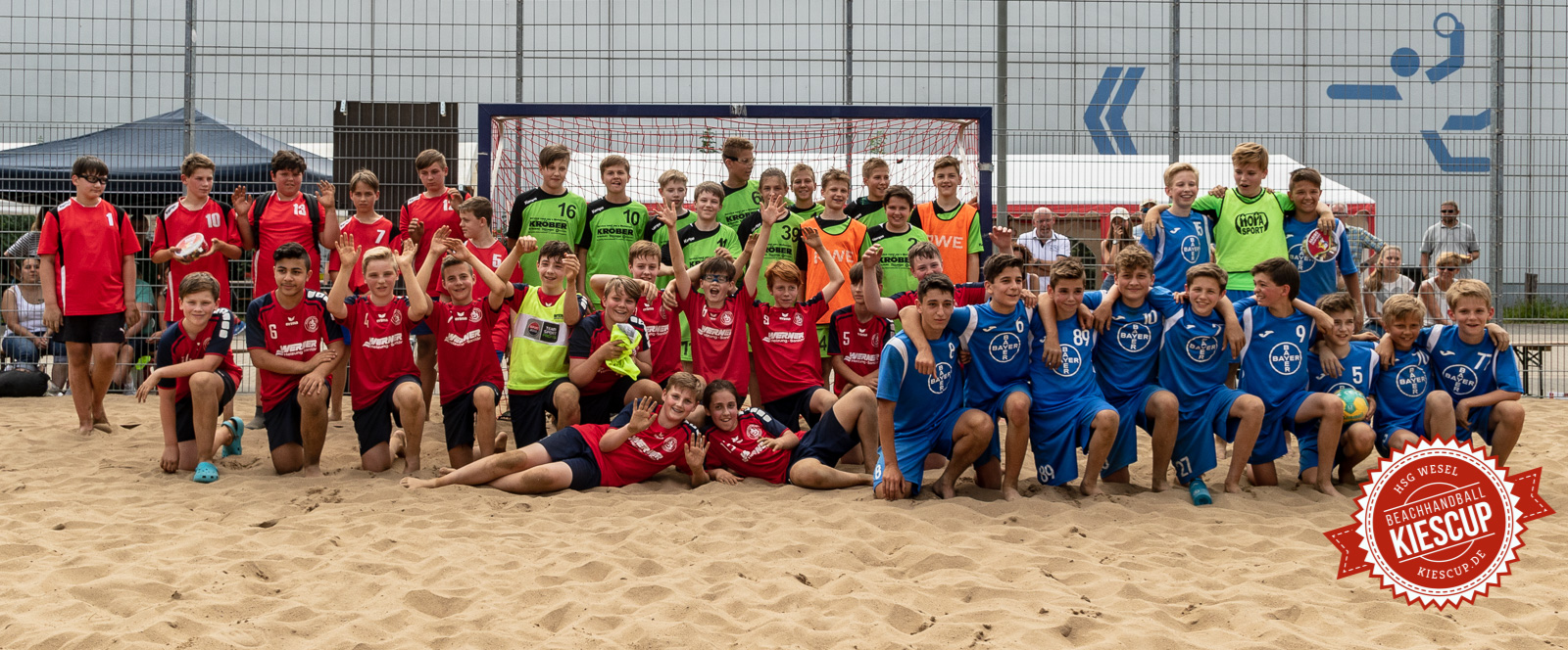HSG Wesel - Beachhandball Samstag 12. Kiescup 2018