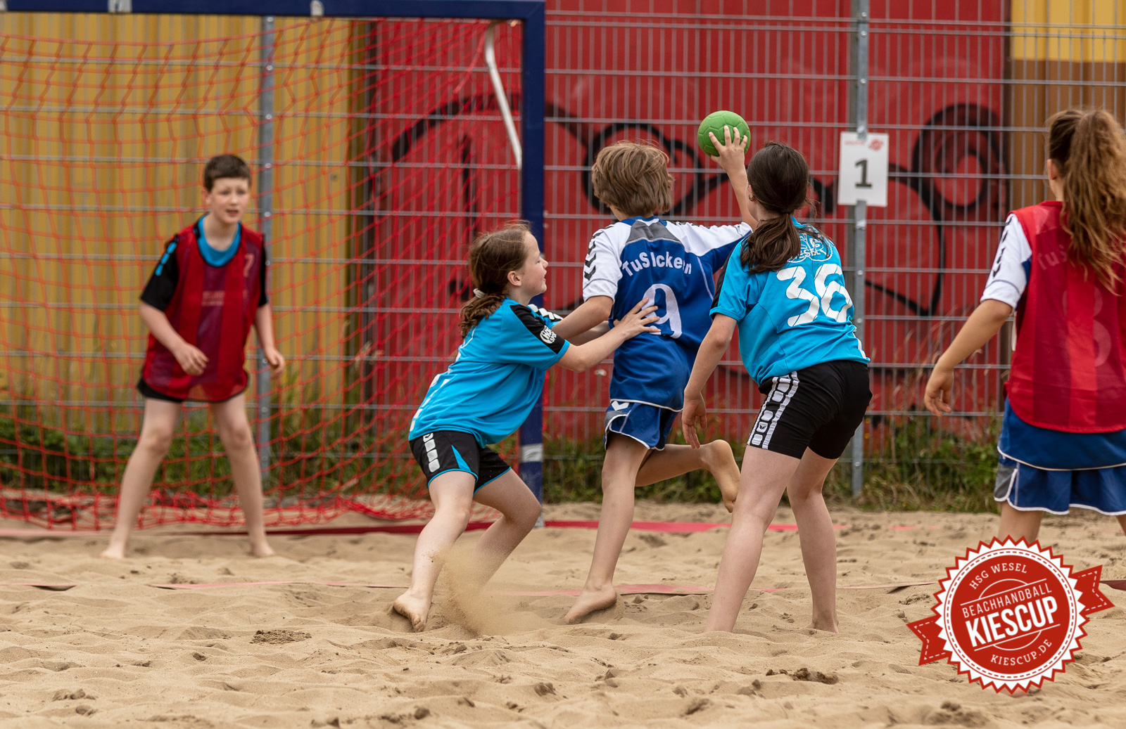 HSG Wesel - Beachhandball Sonntag 12. Kiescup 2018