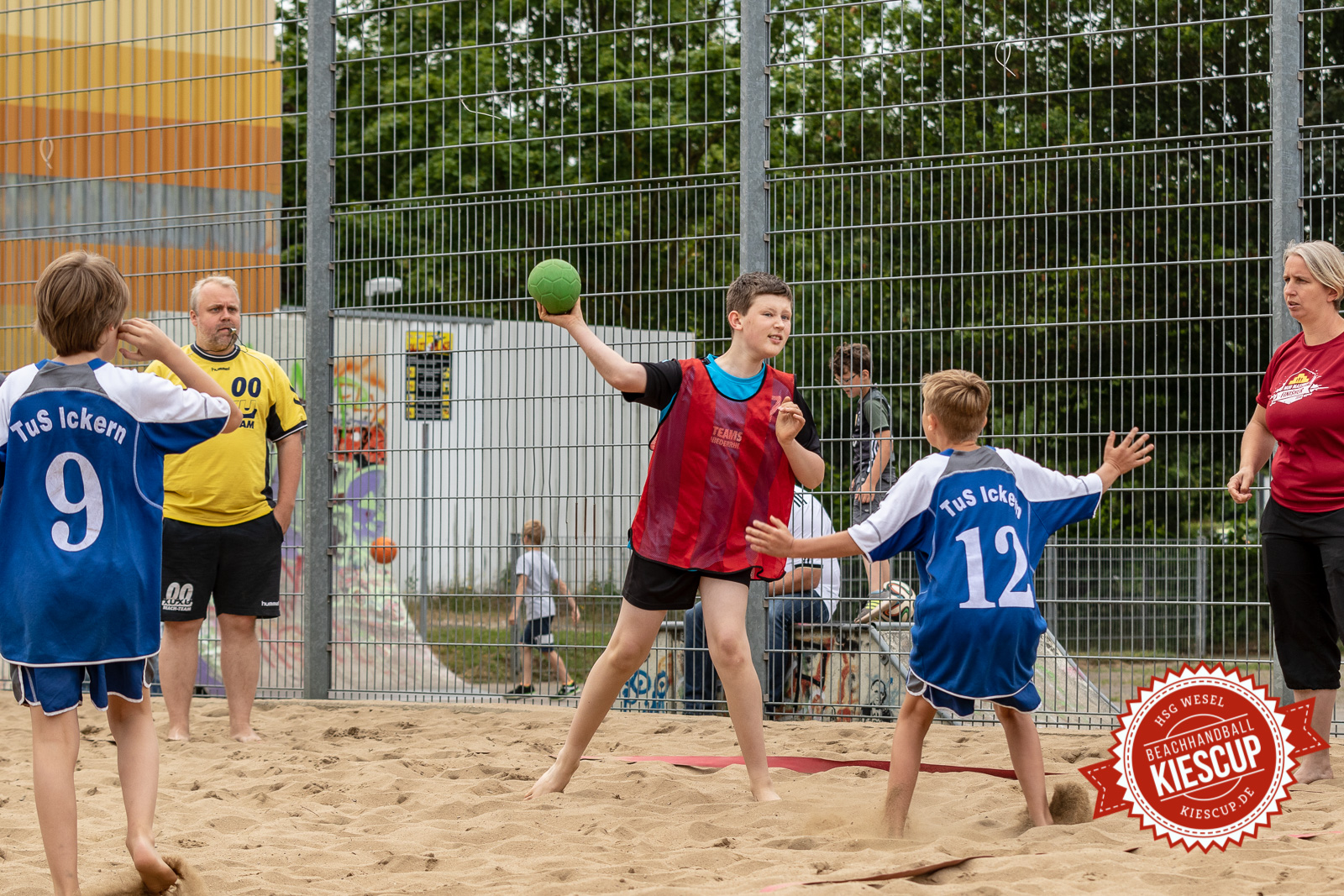 HSG Wesel - Beachhandball Sonntag 12. Kiescup 2018