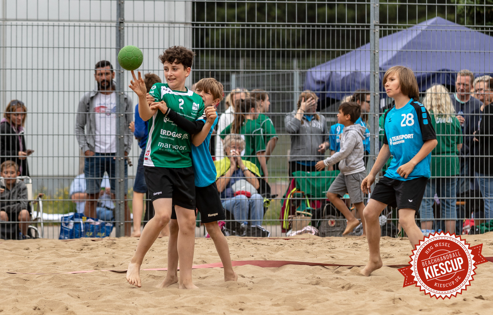 HSG Wesel - Beachhandball Sonntag 12. Kiescup 2018
