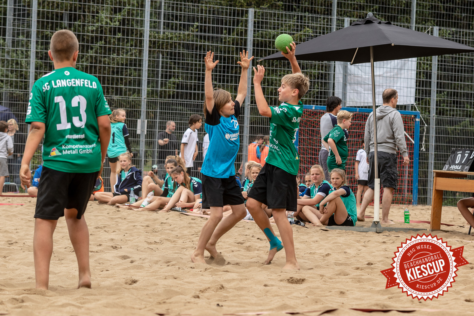 HSG Wesel - Beachhandball Sonntag 12. Kiescup 2018
