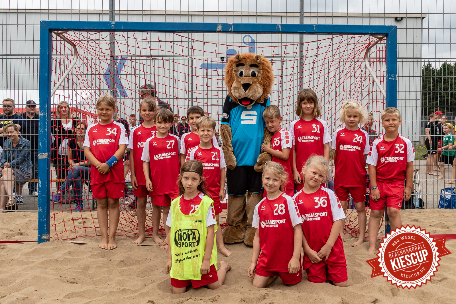 HSG Wesel - Beachhandball Sonntag 12. Kiescup 2018