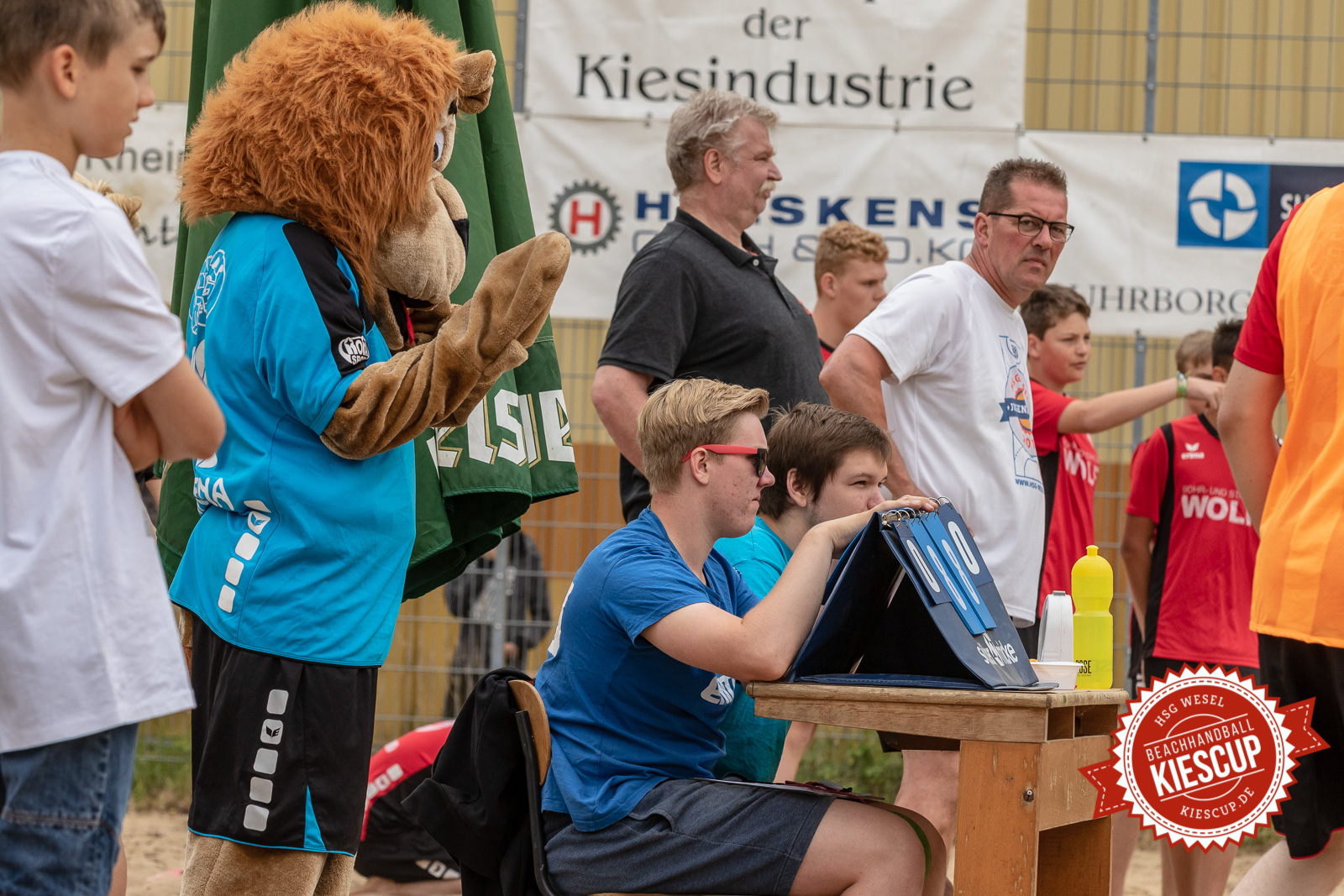 HSG Wesel - Beachhandball Sonntag 12. Kiescup 2018