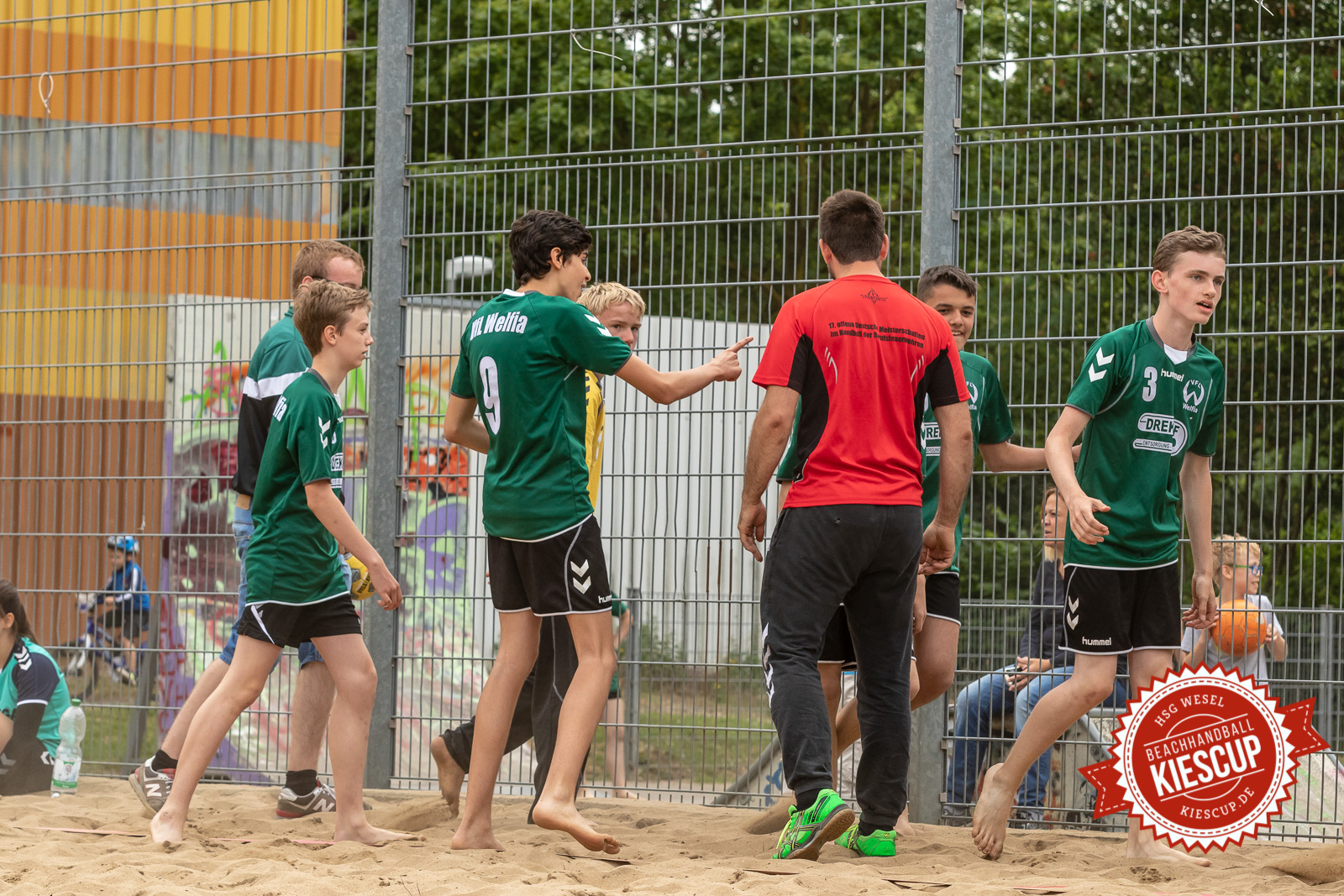 HSG Wesel - Beachhandball Sonntag 12. Kiescup 2018