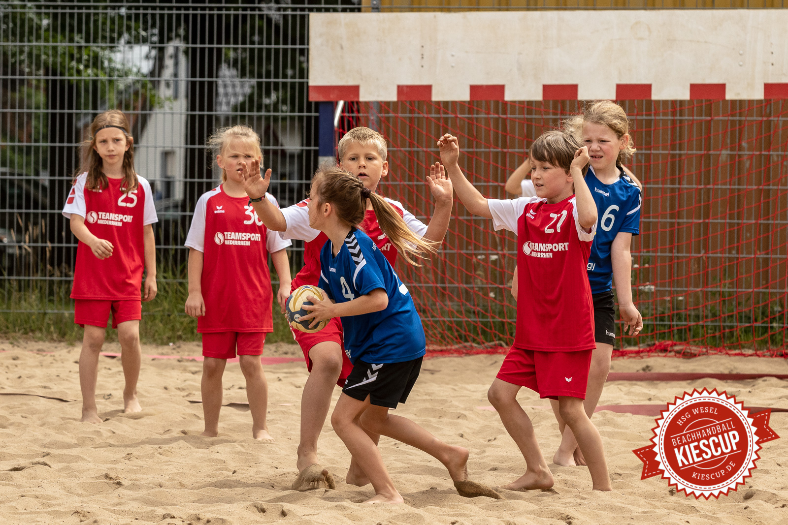 HSG Wesel - Beachhandball Sonntag 12. Kiescup 2018