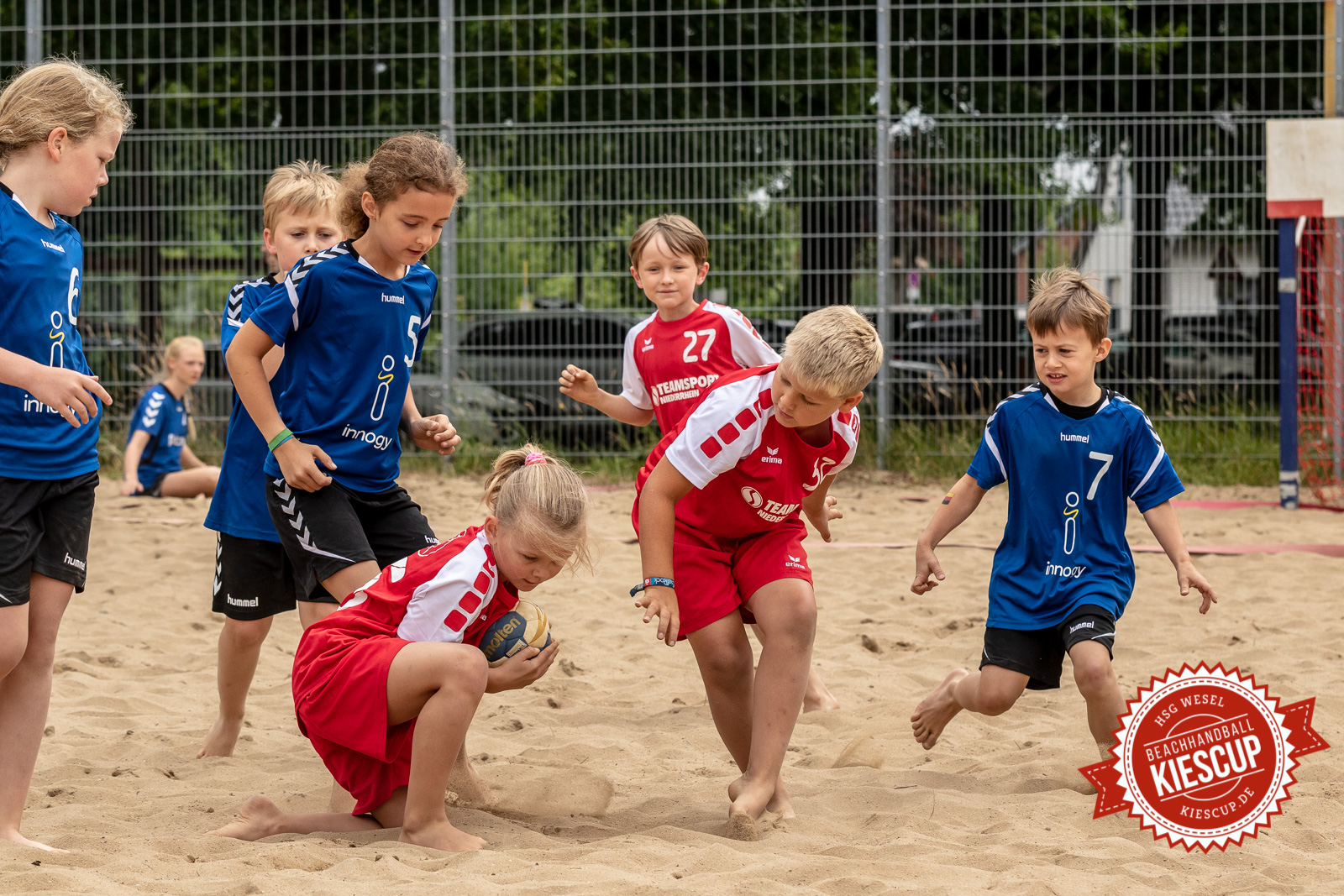HSG Wesel - Beachhandball Sonntag 12. Kiescup 2018