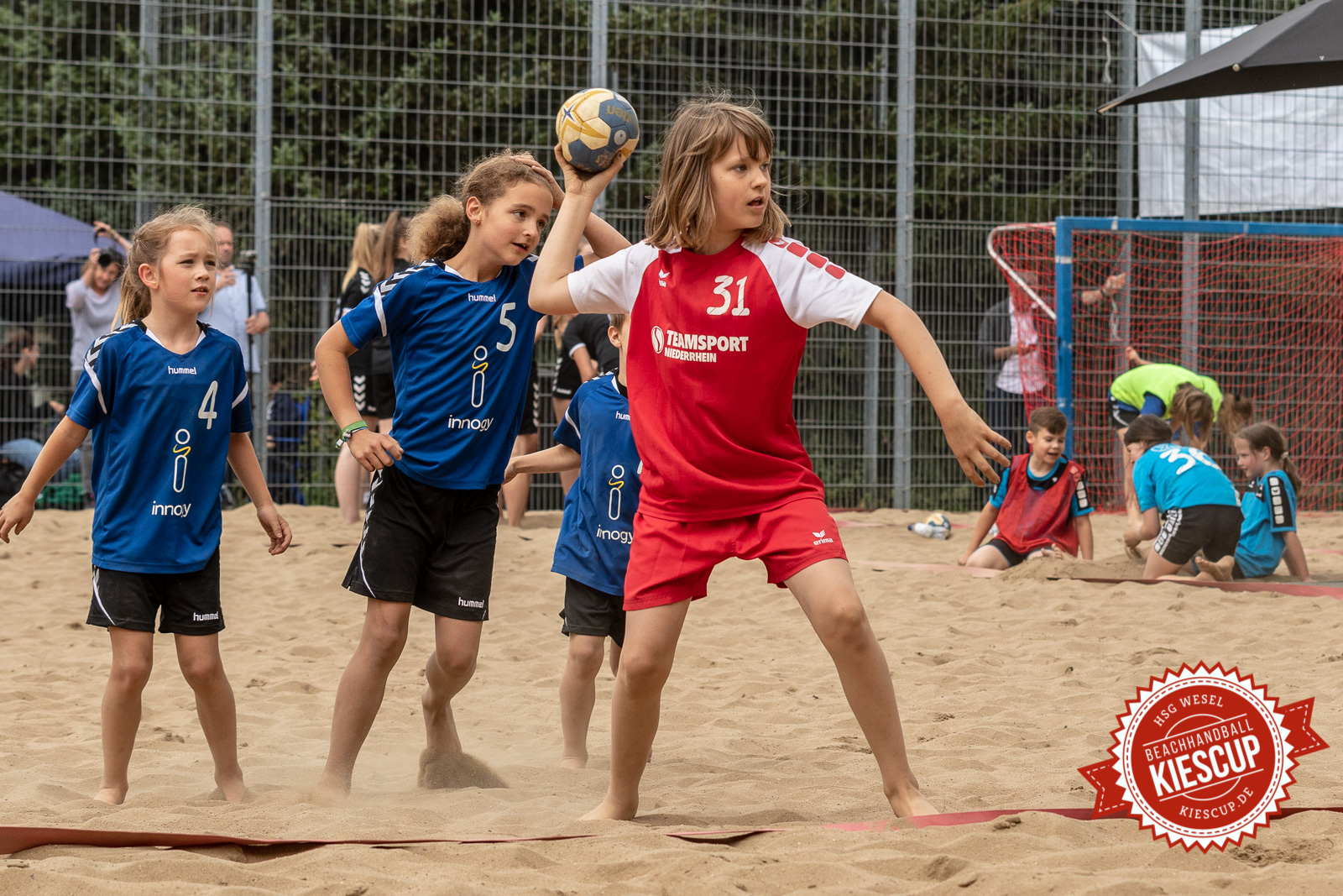 HSG Wesel - Beachhandball Sonntag 12. Kiescup 2018