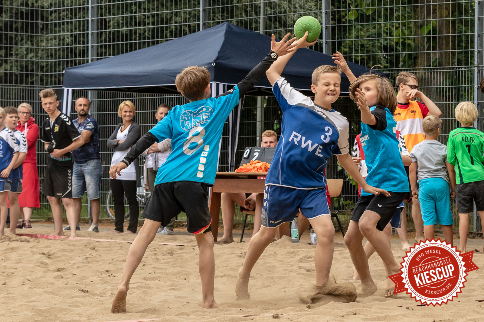 HSG Wesel - Beachhandball Sonntag 12. Kiescup 2018