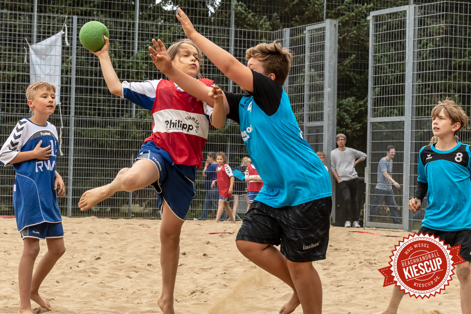 HSG Wesel - Beachhandball Sonntag 12. Kiescup 2018