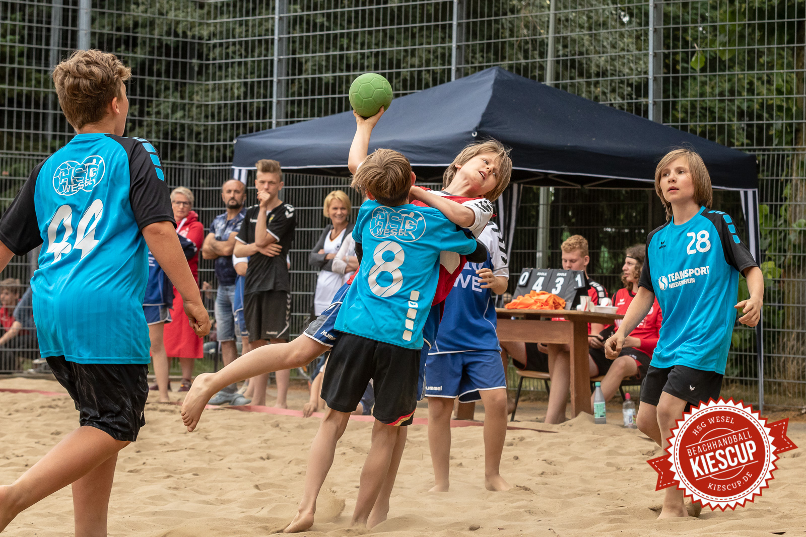 HSG Wesel - Beachhandball Sonntag 12. Kiescup 2018