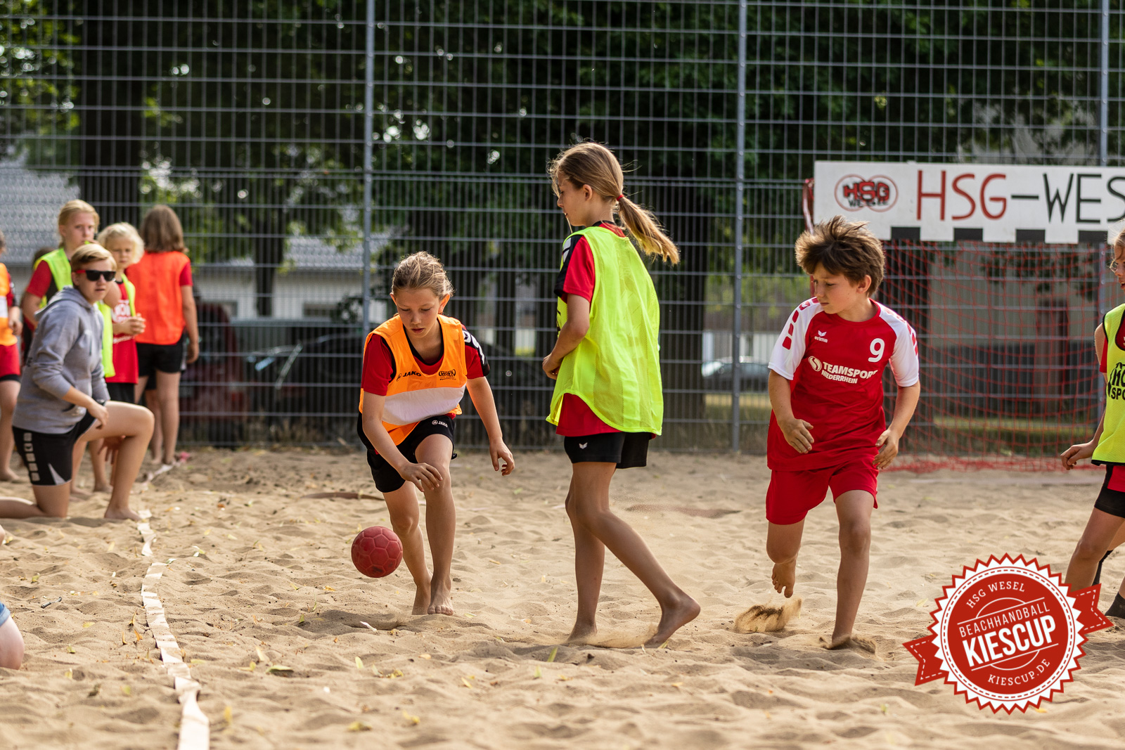 HSG Wesel - Beachhandball Samstag 13. Kiescup 2019